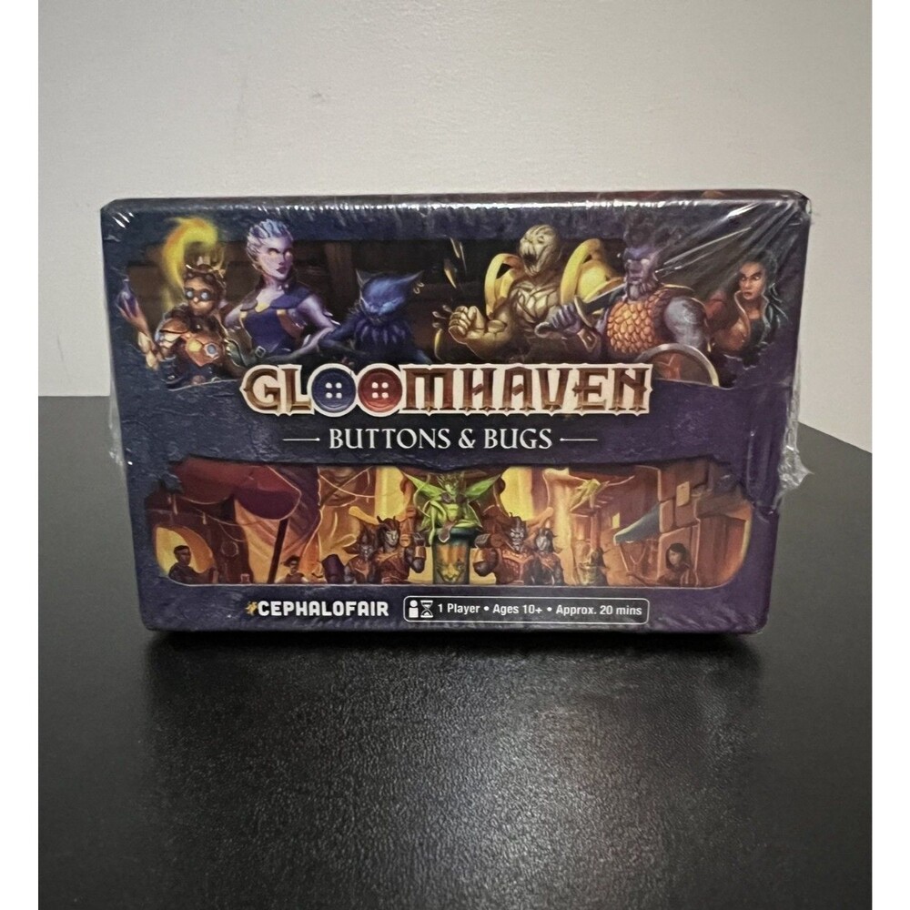 GLOOMHAVEN BUTTONS & BUGS Board Game Expansion NEW & SEALED Cephalorair